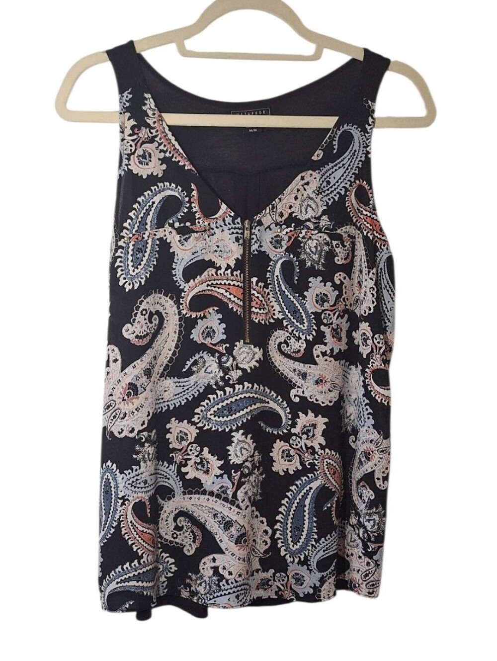 🛍 Metaphor Paisley Tank Top